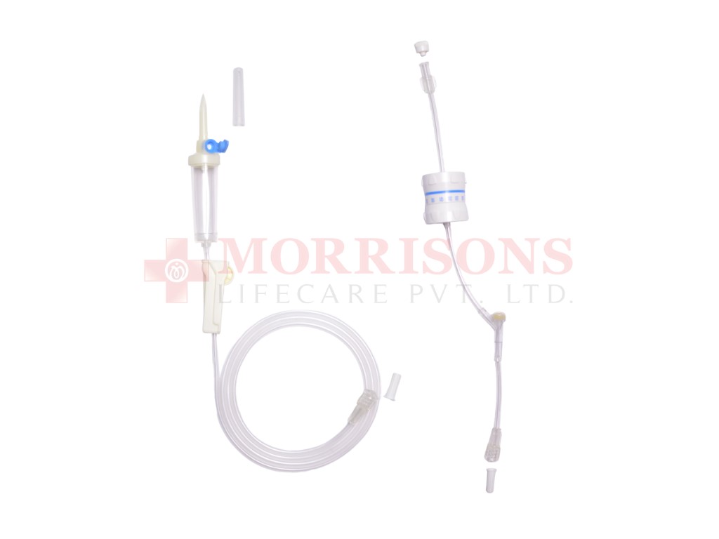 IV Flow Control Regulator With Infusion Set - Moliflow Plus